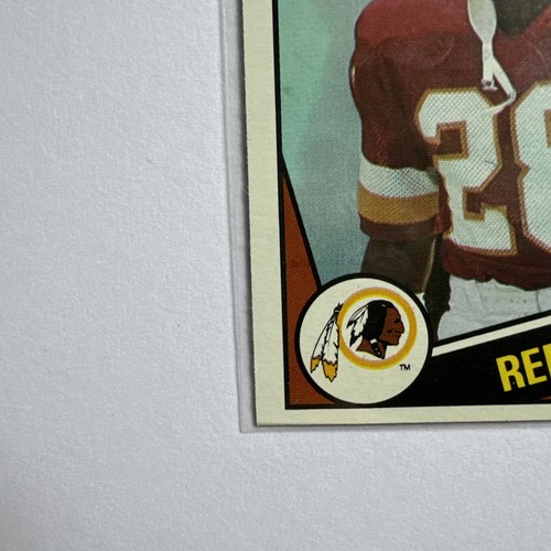 1984 Topps Football #380 Washington Redskins CB Darrell Green RC - 第 4/11 張圖片