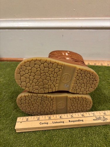 DONSIE AMSTERDAM Toddler Baby Calfhair Unisex Sheepskin Lined Boots - Picture 7 of 9