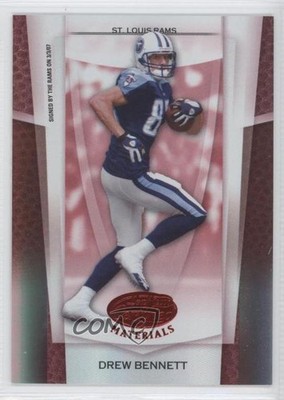 2007 Leaf Certified Materials Mirror Red 43/100 Drew Bennett #65 0l1