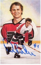 Bill Barber AUTOGRAPH Signed Philadelphia Flyers Autographed 3.5x5.5 Photo ACOA