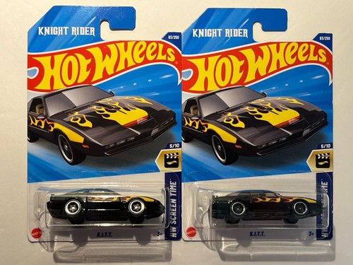 2025 Hot Wheels K.I.T.T. HW Screen Time 5/10 Lot Of 2