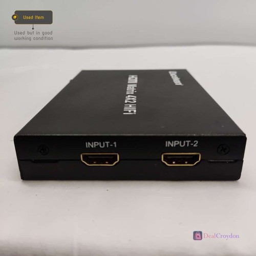 EXCELVAN HDMI MATRIX 4X2 HIFI HDMI SPLITTER - Picture 3 of 6