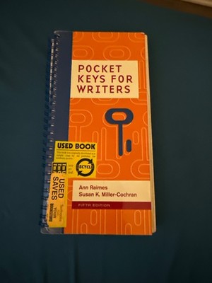 Keys for Writers Ser.: Pocket Keys for Writers, Spiral Bound Version by Susan K.