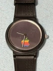 Apple TIMEX "Bitten Rainbow Apple Logo" Analog  Quartz Promotional Watch VINTAGE