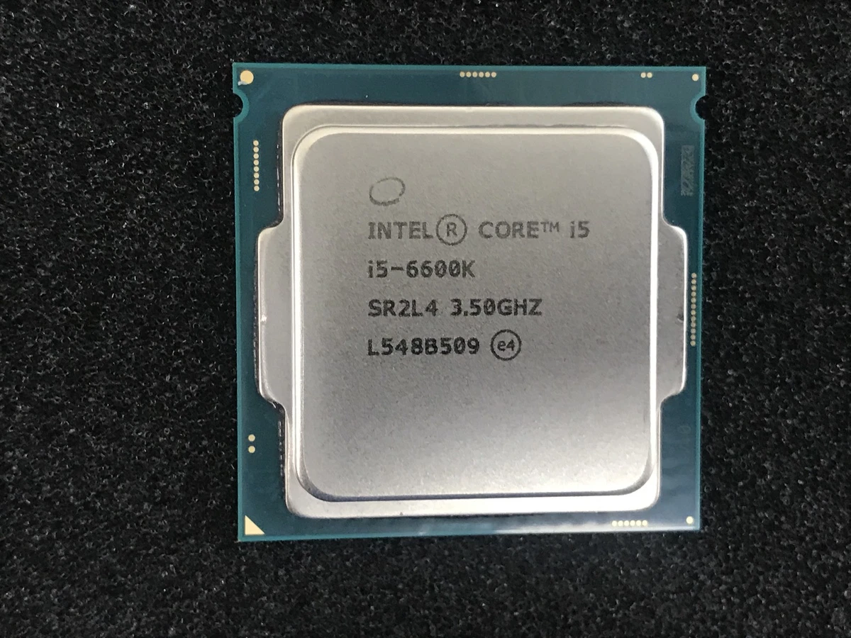 Intel Core i5-6600K Processor Model Computer Processors (CPUs) for