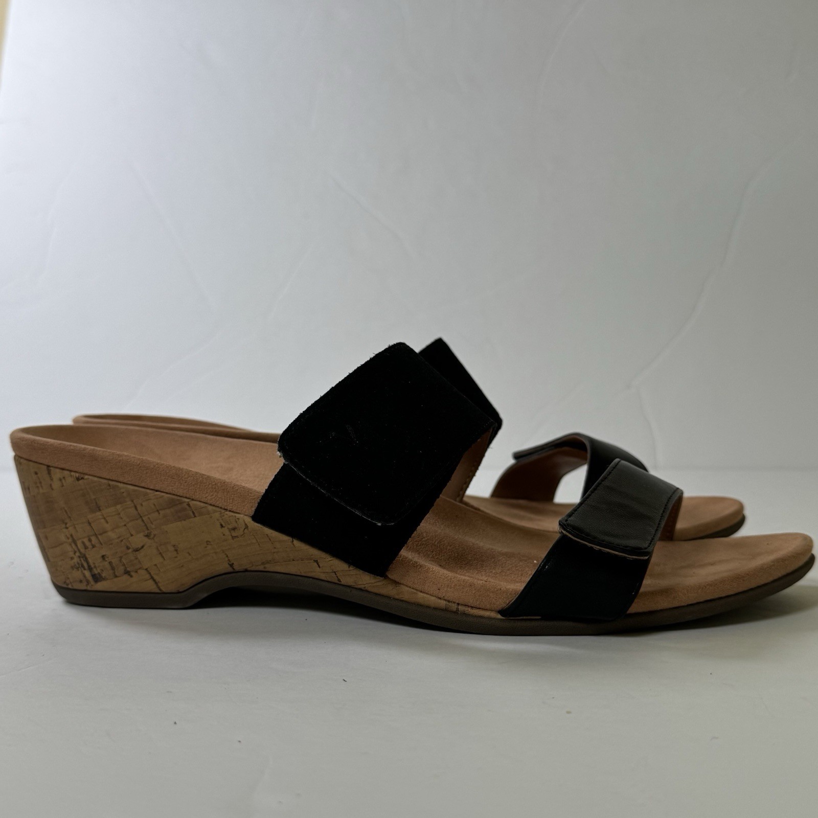 Vionic Black Double Strap Slide Sandals Women’s S… - image 4