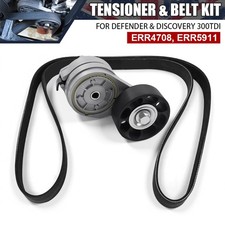 Auxiliary Drive Tensioner & Belt Kit for Land Rover Defender & Discovery 300TDi