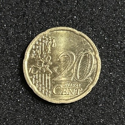 Euro Coin 2002 Italy 20  Cent Collectable Coin Collectors Special Addition Rare