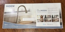 Smart Moen U by Moen Sarai 87836EVSRS Touchless Pull-Down Faucet, Spot Resist
