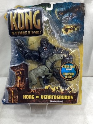 NEW 2005 Playmates King Kong 8th Wonder of World Vs Venatosaurus
