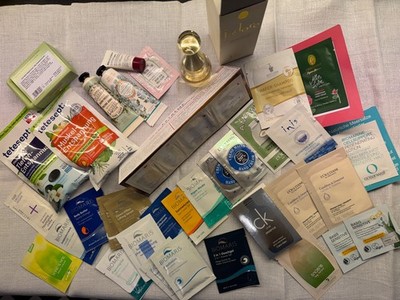 35 Proben + Originale Kosmetik Parfum Dior j'adore Biomaris Lavera Panier d
