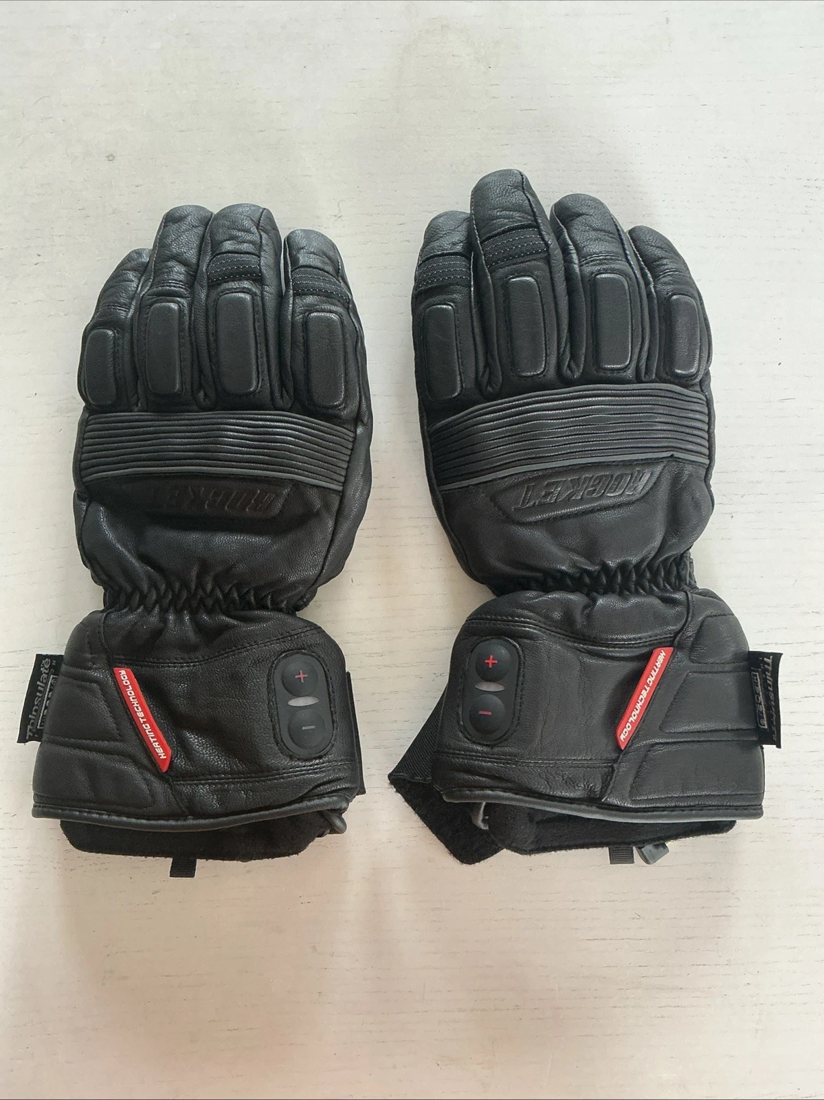 Joe Rocket 7V Rocket Burner Leather Heated Gloves Large
