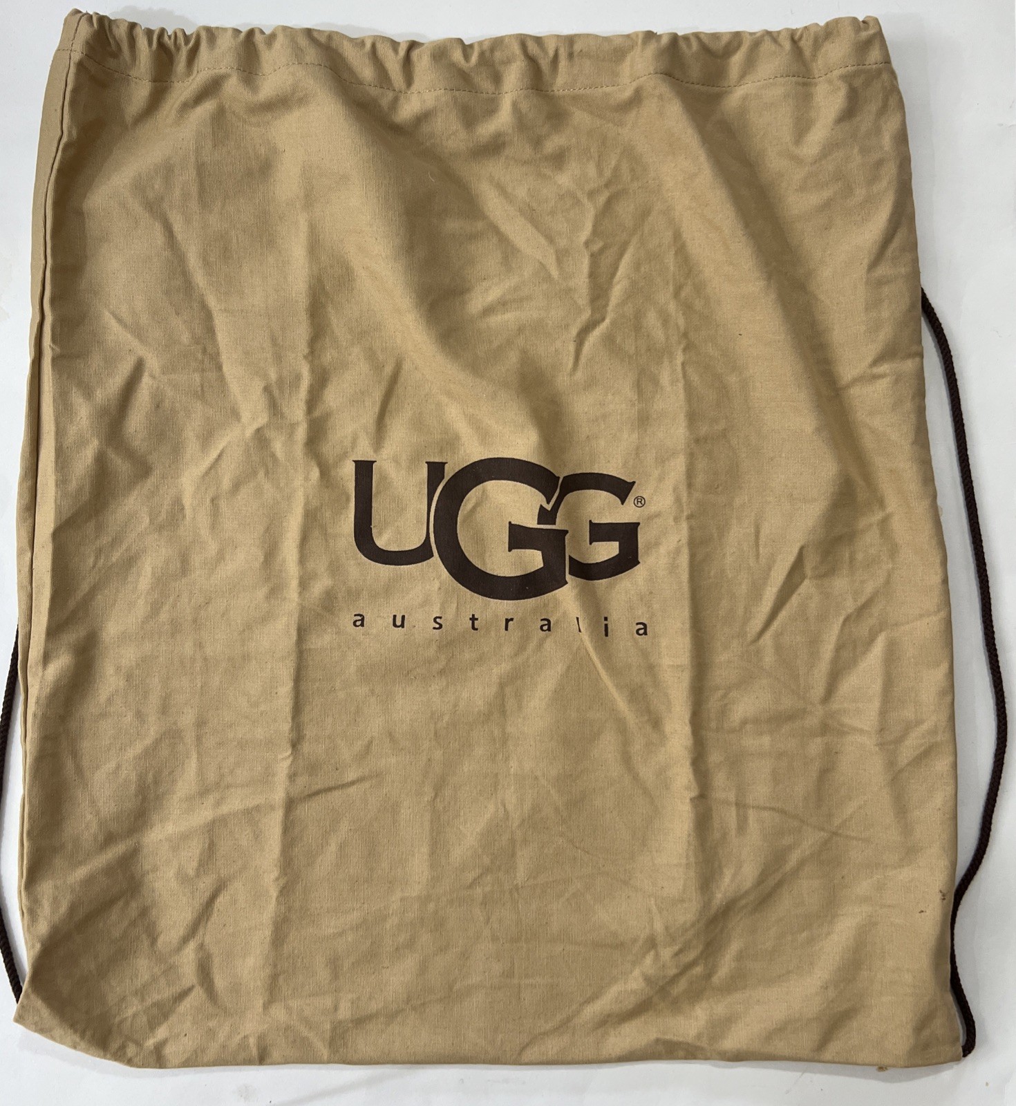 UGG Australia Drawstring Backpack Canvas Large Be… - image 1