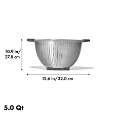 OXO 5 Quart Stainless Steel Colander