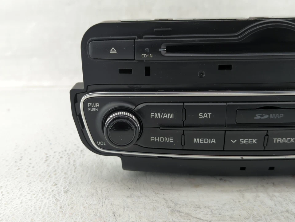 2016-2016 Kia Cadenza Am Fm Cd Player Radio Receiver ER0QG - Image 3 of 4