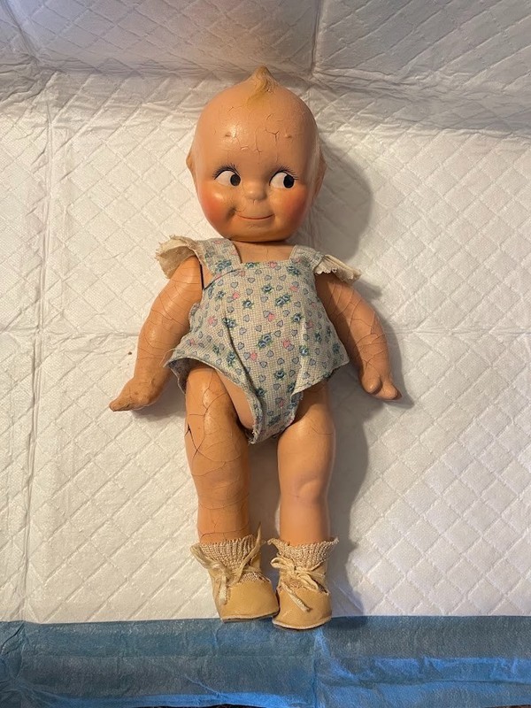 13" Vintage Cameo Kewpie Doll Composition