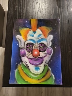 Killer Klowns From Outer Space Airbrush Art Print
