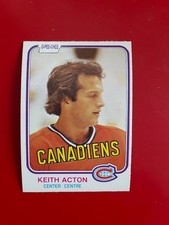 1981-82 O-Pee-Chee OPC #181 Keith Acton RC - Montreal Canadiens NRMT