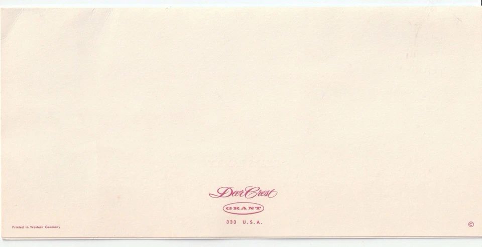 1968 Large Christmas Card With Several Countries Represented By Postage Stamps - Image 3 of 3