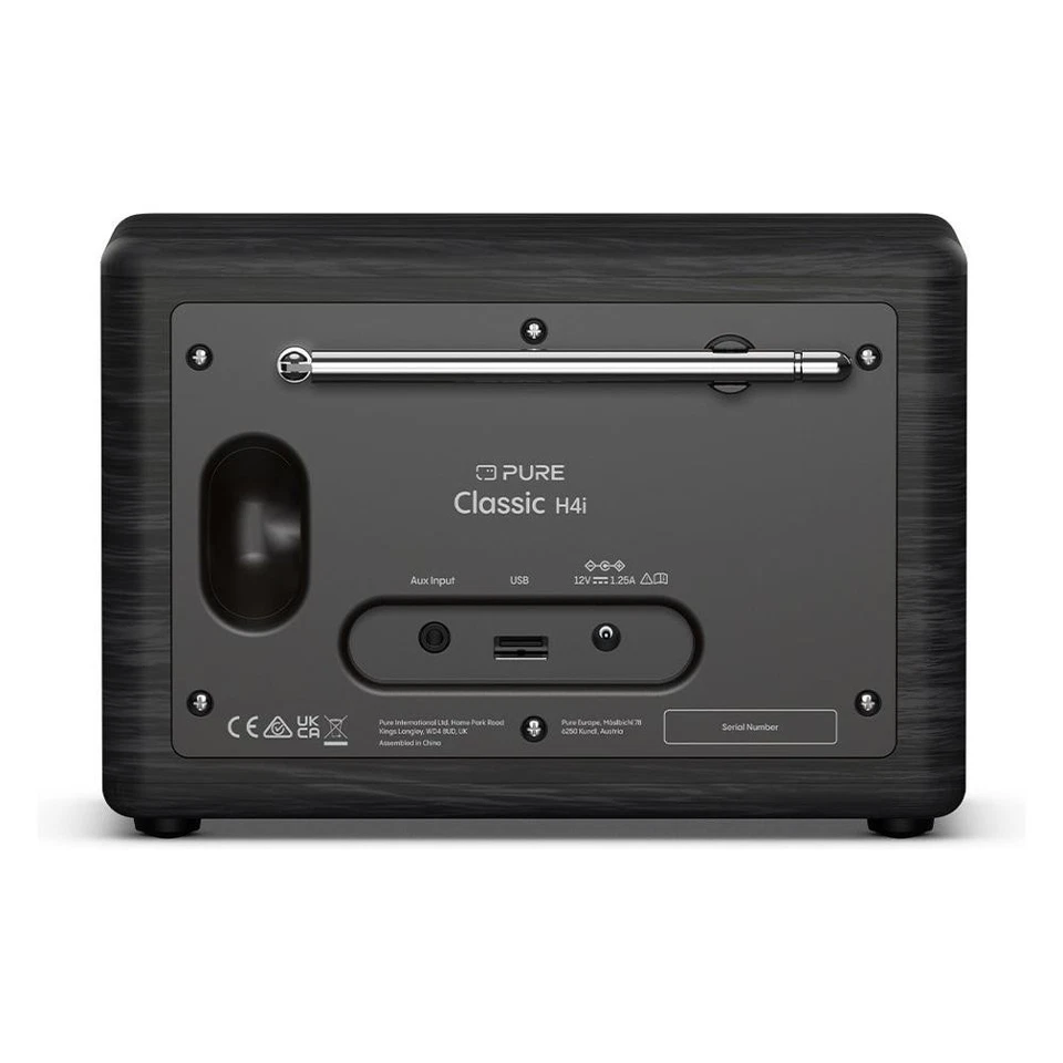 Pure Radio CLASSIC H4I Schwarz Esche 254585 - Bild 3 von 4