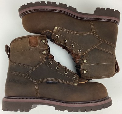 Carolina 28 Series Men's 6'' Leather WP Comp Safety Toe Work Boots Size 8.5 EE
