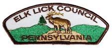 Elk Lick Council (PA) T-1a CSP  BSA