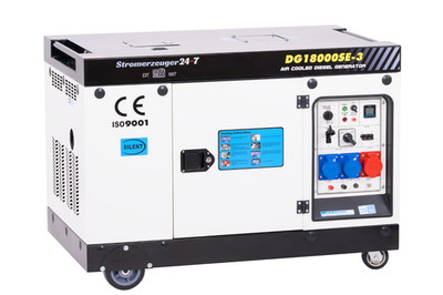 Stromerzeuger 16kVA Dieselaggregat Silent 230/400V Stromaggregat E-Start 02871