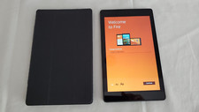 Amazon Kindle Fire HD 8 6th Generation - Wi-Fi 8in 16GB - Black w/ case bundle