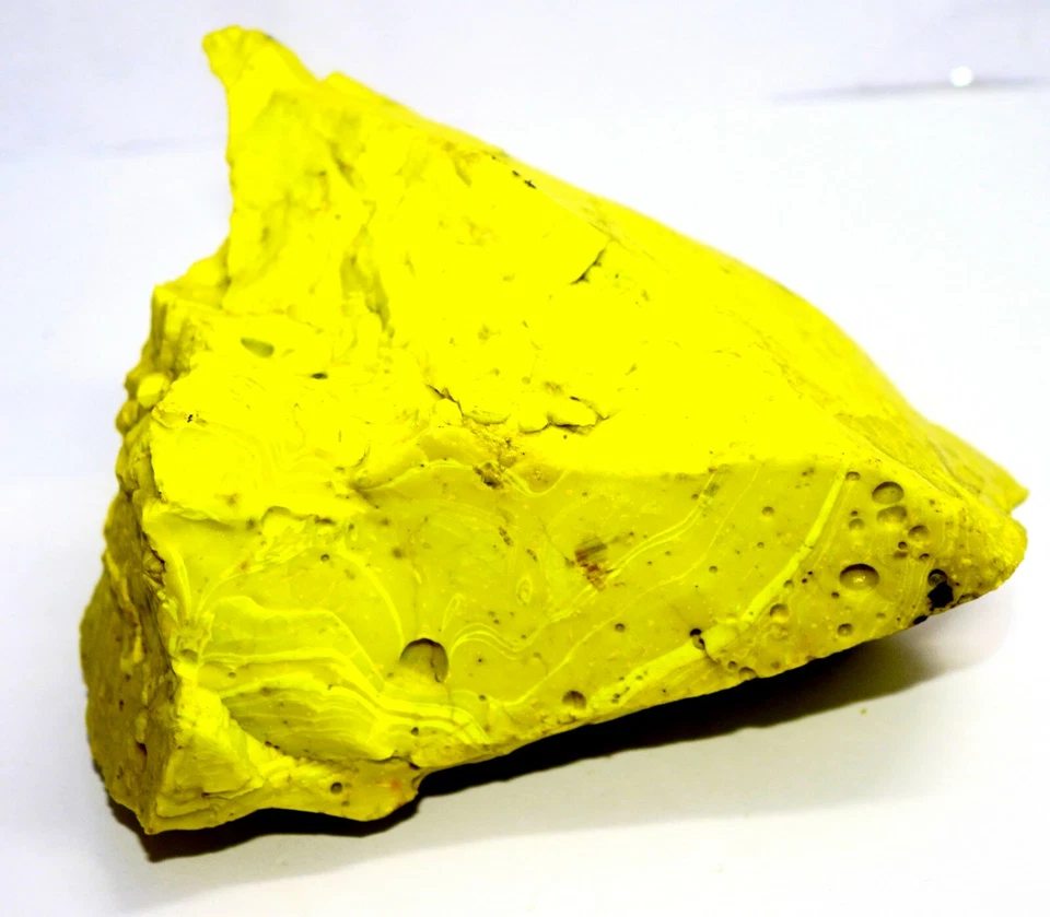 Скидка 40% и доставка FedEx 11820 карат сертифицированный натуральный желтый опал огромные драгоценные камни необработанные - Изображение 3 из 4