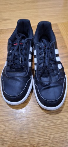 Adidas Hoops Trainers, Boys Uk5, US5.5, EU38, Red Logo, Hardly Worn, VGC - Picture 19 of 21