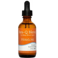 Herb Lore Res-Q Blend Flower Essence Remedy Blend