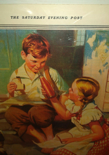 Magazine Ad Print The Saturday Evening Post Hires Root Beer EXTRACT Full Page - Picture 2 of 6