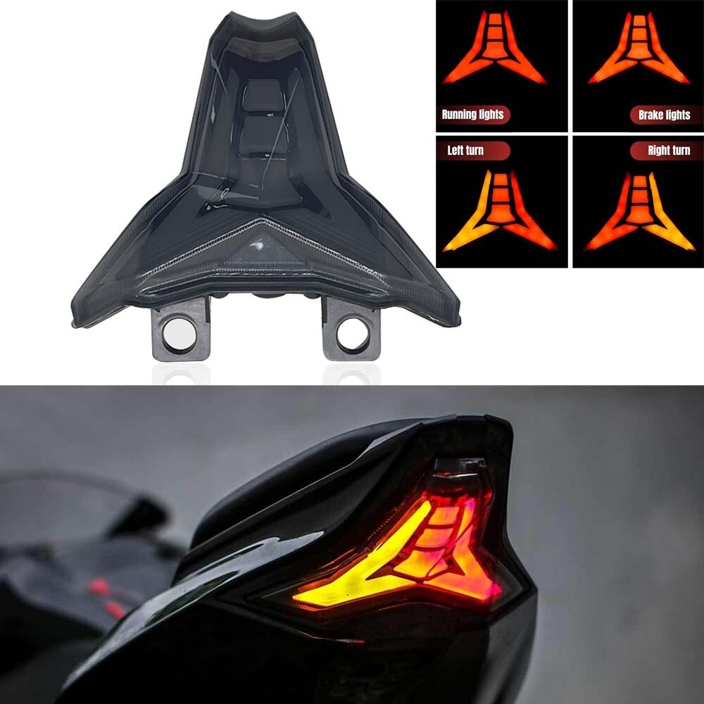 Integrated LED Tail Light w/ Turn For 2019-24 Kawasaki Ninja