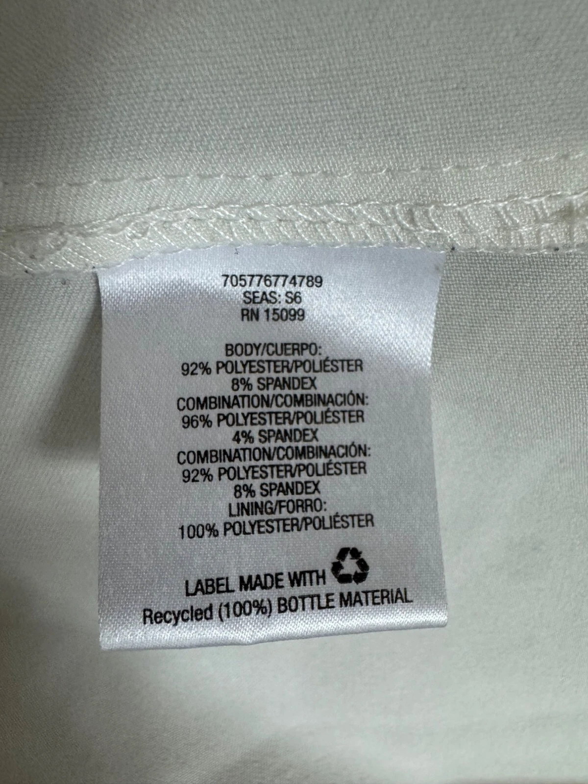 OFF WHITE Abito midi subacqueo Worthington nero colorblock stampa floreale taglia 16W 1X taglie forti