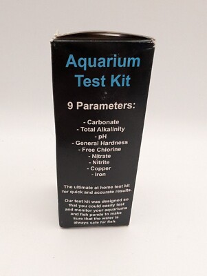 JNW Direct Aquarium Test Strips for Fish Tank in 1, 100 Strip