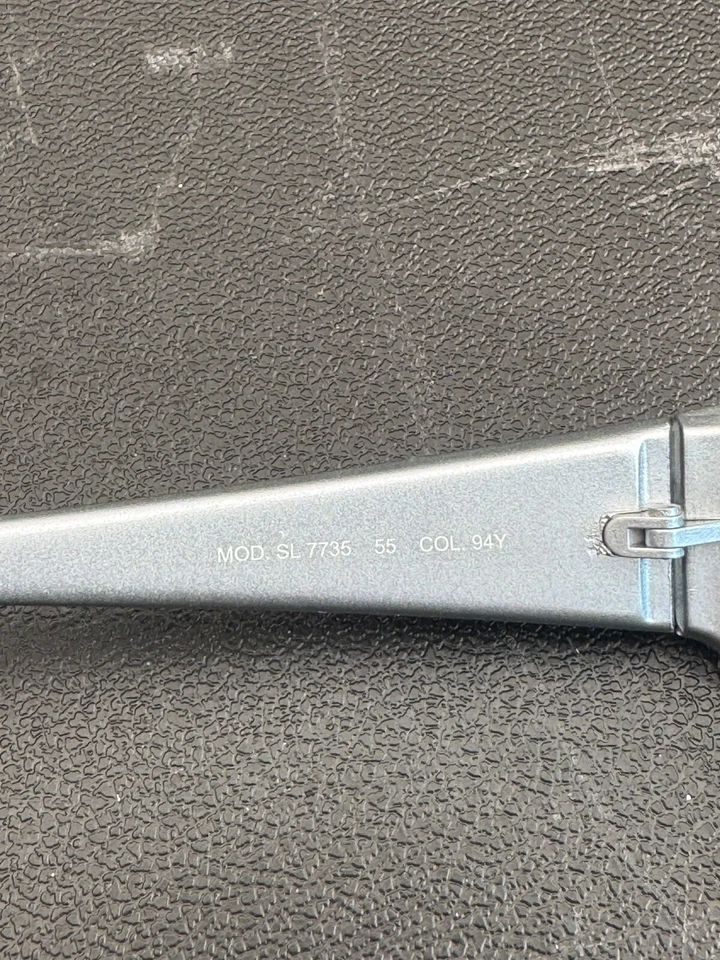 Очки солнцезащитные Fendi SL7735 винтажные синие роскошные итальянские 55-140 мм - Изображение 3 из 4