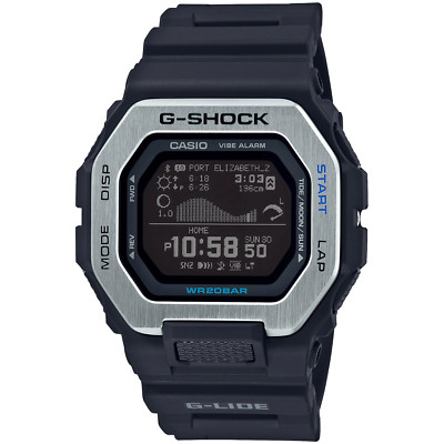 G-Shock GBX1001CR G-Glide Black Fitness Tracker Digital Wristwatch