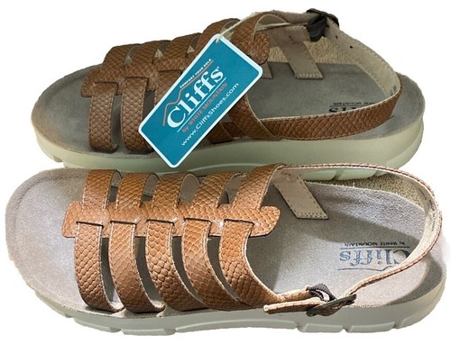 NEW Cliffs By White Mountain "Beginning" Sandal Women's Brown Size 7.5 M