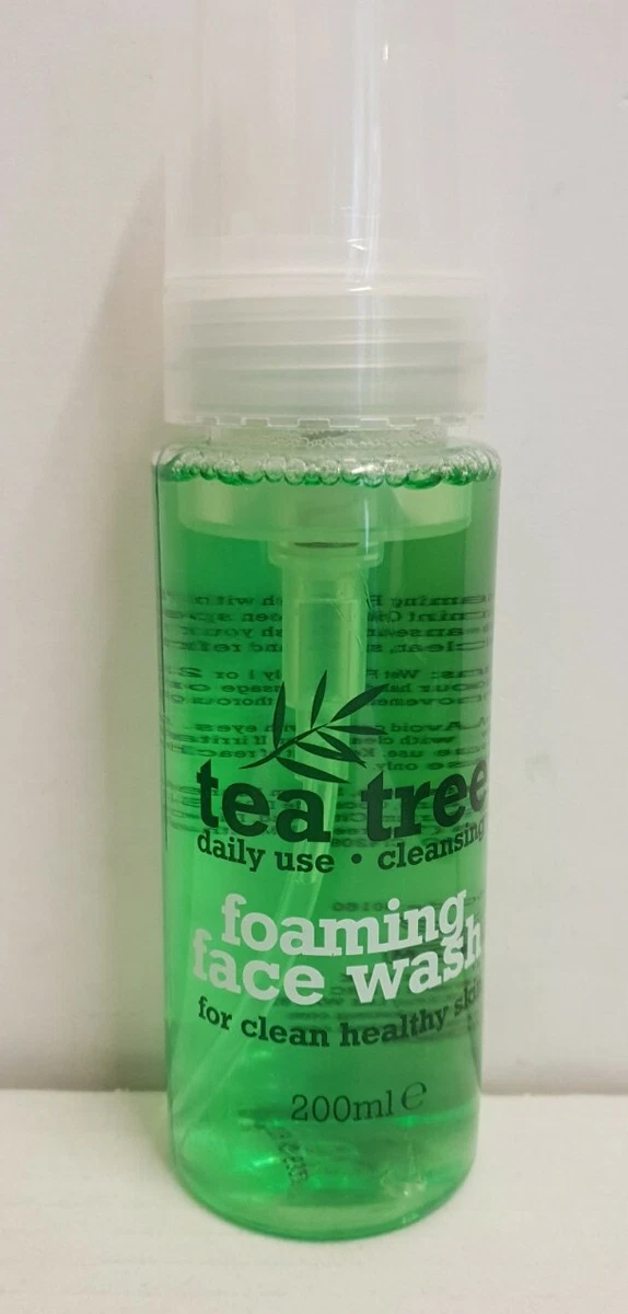 Tea tree foam face wash deals
