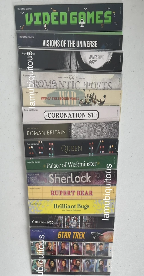 Royal Mail Presentation Packs 2020 Full Year Set Traffic Lights & Mini Sheets - Image 3 of 4