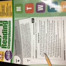 DAILY READING COMPREHENSION GRADE 2 Teacher's Edition Book Evan-Moor NEW