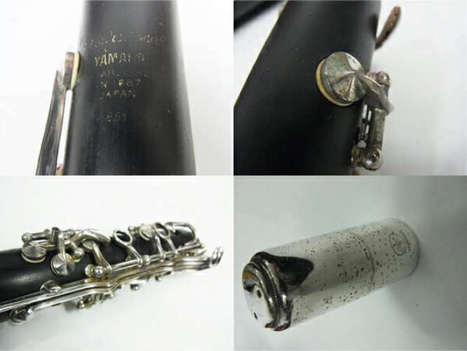 YAMAHA professional 651クラリネット Yamaha Professional 651 Japanese Musical Instrument Hard Case