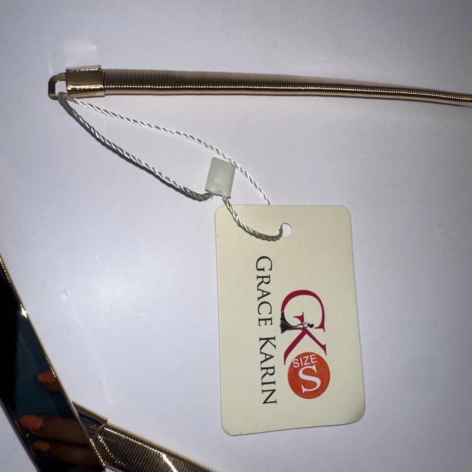 Cinturón dorado talla pequeña Foto 4 de 4