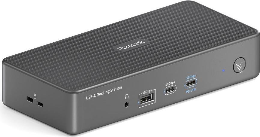 PureLink VL-D210DL laptop-dockingstation & portreplikator Kabelgebunden USB 3.2