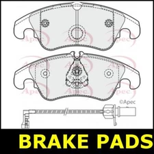 Brake Pads Front FOR AUDI A4 8K 2.7 07->12 CHOICE1/2 Diesel Apec