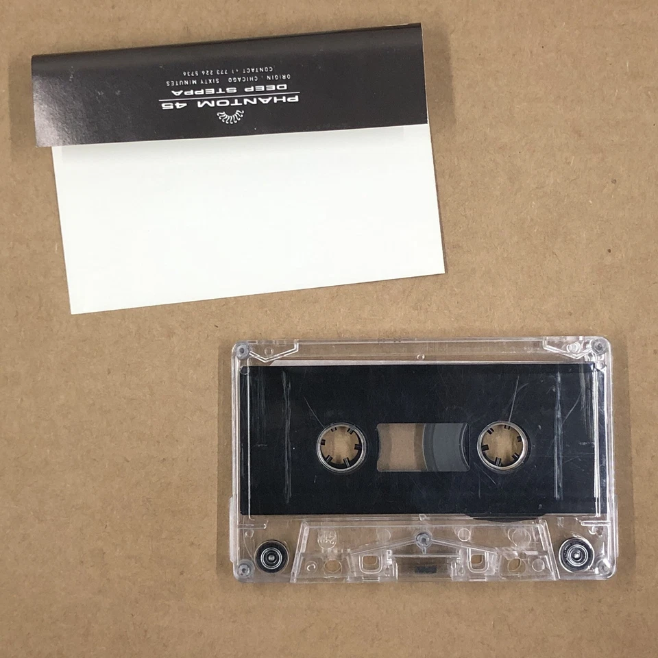 PHANTOM 45 Cassette Tape 90s Drum n Bass DEEP STEPPA UNDERGROUND SOLE UNLIMITED - Image 3 of 4