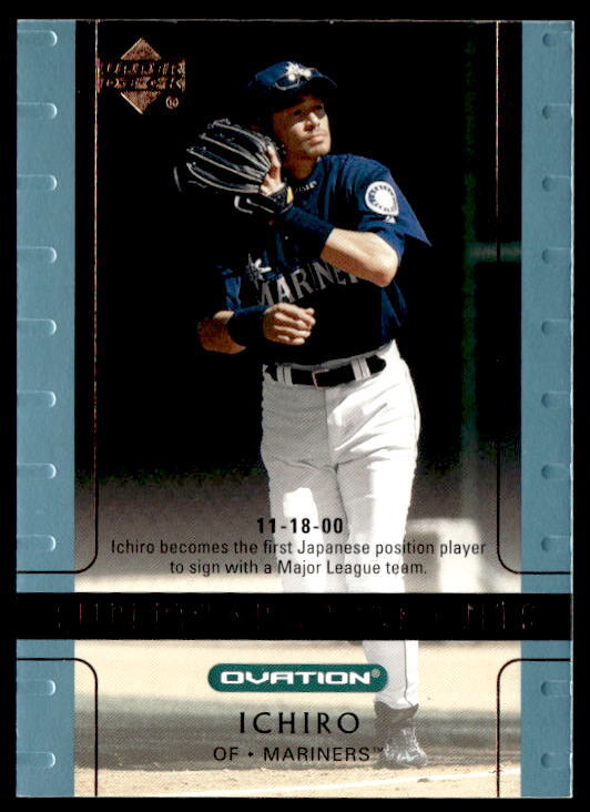 2002 Upper Deck Ovation #90 Ichiro