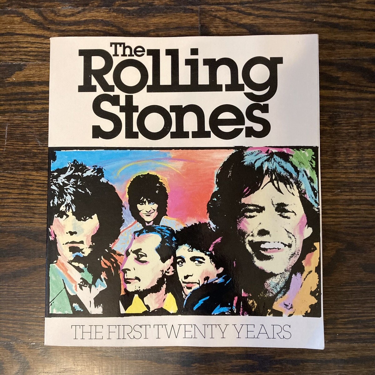 Vintage The Rolling Stones, the first twenthy years 1981 paperback