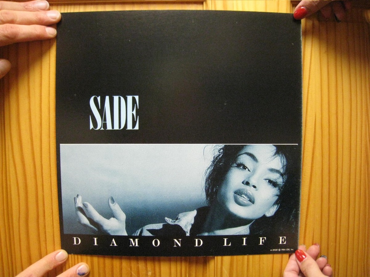 sade　ポスター SADE Poster Promo Diamond Life 1984 | eBay
