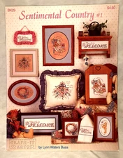 Sentimental Country #1 by Lynn Waters Busa -Graph-It-Arts #29 - 5 Patterns